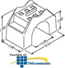 Chatsworth Products Large Sized Mag-Clips -- 17500 - Image