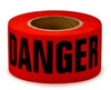 3M Scotch 515 Red Warning Tape - 3 in Width x 150 ft Length - 10 mil Thick - 57788 - 051128-57788 - R. S. Hughes Company, Inc.