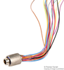 Circular Plug Cable Assembly, 12 In, 30Awg, Multi; Connector Type A Nanonics Te Connectivity - 08H5086 - Newark, An Avnet Company