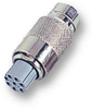 Circular Shell, Screw Mounted Hood, Solid Shell Straight Plug, 15, Aluminium Body, R15 Series Rohs Compliant Harting - 09WX9634 - Newark, An Avnet Company