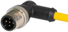 M12 A-Code 5-Pin Angled Male To Open End, 10M, Pvc Yellow Jacket Harting - 51AK5477 - Newark, An Avnet Company