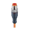 M12 Standard Sensor/Actuator Single-Ended Cordset: Male, - RST 4-07 - Belden Inc.