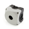 Lovato Electric LPZP1A8 1-Hole Control Station Enclosure, White -- 44149 - Image