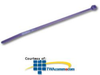 Sprint 8" Cable Tie - 50# Halar Plenum (Pkg of 100) - 736972 - TelephoneStuff.com