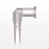 Elbow Connector, Female Luer Lock, Male Luer Slip - 11952 - Qosina Corp.