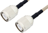 HN Male to HN Male Cable 36 Inch Length Using RG141 Coax - PE34434-36 - Pasternack