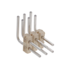 Headers, Male Pins - 612-HMTSW-103-22-TM-D-240-RA-ND - DigiKey