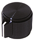 FPD Series - Machined Aluminum Knob -- PKP-12B-1 - Image