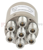 SP6T NO DC to 10 GHz Electro-Mechanical Relay Switch, 50W, 12V, N -- FMSW6186 - Image