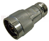 4 dB Fixed Attenuator N Male (Plug) to N Female (Jack) Up to 6 GHz Rated to 2 Watts, Brass Tri-Metal Body, 1.25 VSWR - SA6021-04 - Fairview Microwave Inc.