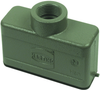 Top Entry Hood, Size 16A, Metal; Heavy Duty Connector Type Harting - 29H1676 - Newark, An Avnet Company