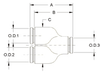 Push-in Tube Fitting - DQ89P04X06 - Seal Plastics Inc.
