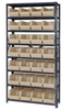 Quantum Storage Systems Giant Open Hopper Storage Units - 52651 - U.S. Plastic Corporation