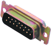 D Sub Connector, Standard, 15 Position, Plug; No. Of Contacts Cinch Connectivity Solutions -- 45F996