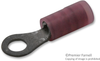 Crimp Terminal, Ring Tongue, #6, 22-18Awg, Red; Stud Size - Metric Concord Electronics - 12N4340 - Newark, An Avnet Company