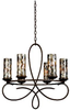 2674HB/NS22 Mid. Chandeliers-Glass Up - 331950 - Capital Lighting, Inc.