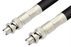 SHV Plug to SHV Plug Cable 24 Inch Length Using RG214 Coax, RoHS - PE3117LF-24 - Pasternack