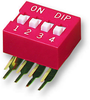 Dip Switch, 4Pos, Spst-No, Slide Rohs Compliant Multicomp Pro - 57AC7043 - Newark, An Avnet Company