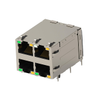 Modular/Ethernet Connector (RJ45) Jacks With Magnetics - 17-2496691-1-ND - DigiKey