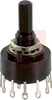 Switch, Rotary; 28 VDC/125 VAC; 1 A; 1;2 to 12; Rotary; Non-Shorting; Brass - 70152431 - Allied Electronics, Inc.