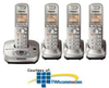 Panasonic Expandable DECT 6.0 PLUS Digital Cordless Phone.. - KX-TG4024N - TelephoneStuff.com