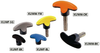Plastic Wing Knob -- KUWFS-32-M4-BK - Image