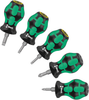 Stubby Screwdriver Set, 5Pc Rohs Compliant Wera - 66AH7254 - Newark, An Avnet Company
