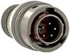 connector,metal circ,straight plug,class a,size 10,5 #20 solder pin cont,olive - 70011034 - Allied Electronics, Inc.