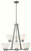 3668BN Mid. Chandeliers-Glass Up - 339616 - Capital Lighting, Inc.