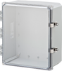 Polycarbonate  Electrical Enclosure 16X14X7 -- H161407HCFLL - Image