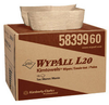 Kimberly-Clark Wypall L20 Brown Paper 176 Wipe - Box - 176 sheets per unit - 16.8 in Overall Length - 58399 - 036000-58399 - R. S. Hughes Company, Inc.