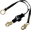 DBI-SALA EZ-Stop Arc Flash Black Shock-Absorbing Lanyard - 6 ft Length - 648250-16592 - 648250-16592 - R. S. Hughes Company, Inc.