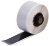 Brady B-439 Black Vinyl Thermal Transfer Continuous Thermal Transfer Printer Label Roll - 1 in Width - 50 ft Length - PTL-42-439-BK - 662820-11188 - R. S. Hughes Company, Inc.