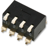 Switch, Dip, 4 Position, Spst, Piano; No. Of Circuits Multicomp Pro - 74M3016 - Newark, An Avnet Company