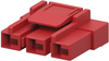 Plug Housing, 3Pos, Pa 66 Gf, Red; Product Range Te Connectivity - 72AC7111 - Newark, An Avnet Company