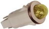 Panel Mount Indicator, Led, 12.7Mm, Yellow, 12V; Led Color Vcc (Visual Communications Company) - 93K6630 - Newark, An Avnet Company