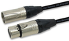 Audio / Video Cable Assembly, Xlr Plug, 5 Way, Xlr Socket, 5 Way, 16.4 Ft, 5 M, Black Rohs Compliant Vdc - 12X8899 - Newark, An Avnet Company