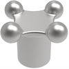 Aluminum Hand Knobs - 21164 - Jergens, Inc.