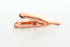 Solid Copper Mini-Alligator Clip with Smooth Jaws - BU-34C - Mueller Electric Company