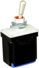 TL Series Toggle Switch, 2 pole, 2 position, IWTS (14-16 Gage) terminal, Standard Lever, Military Part -- 102TL1-2