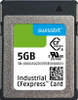 Industrial CFexpress Card, G-26, 5 GB, 3D PSLC Flash, -40°C to +85°C - SFCE005GW1EB1TO-I-5E-11P-STD - Swissbit AG