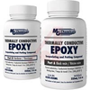 Epoxy Compound;Thermally Conductive;2 Part;Black;16 Oz. Liquid -- 70125872
