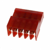 CONN RECEPT 5POS RED MTA-100 AU - 792-3-641237-5 - Utmel Electronic Limited