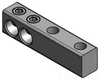 Spade Mount Terminal Lug - PET-8-350-Z - ILSCO Corporation