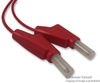Test Lead, 4Mm Banana Plug To 4Mm Banana Plug, Red, 750 Vrms, 15 A, 1 M Rohs Compliant Radiall - 52X6260 - Newark, An Avnet Company