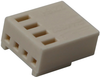 Wire-Board Connector, Receptacle 4 Position, 2.54Mm; Product Range Multicomp Pro - 46P5343 - Newark, An Avnet Company