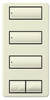 Master Control Switch - RKD-H3BSRL-BI-E - Lutron Electronics Co., Inc.