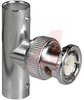connector,rf coaxial,bnc commercial in-series adapter,tee,jack-plug-jack,50 ohm - 70142941 - Allied Electronics, Inc.