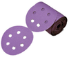 3M Cubitron II 732U Coated Ceramic Aluminum Oxide Disc Roll Very Fine Grade 150 Grit - 6 in Diameter - 6 Vacuum Holes - 87068 -- 051125-87068 - Image