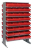 Bins & Systems - Super Tuff Euro Drawers (QED Series) - Sloped Shelving Systems - Double Sided Pick Racks - QPRD-701 - Image